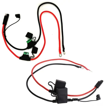  разъем SAE к уплотнительному кольцу клеммный кабель жгута проводов 10AWG с 30 А для защиты мотоциклетного автомобиля Cha дропшиппинг